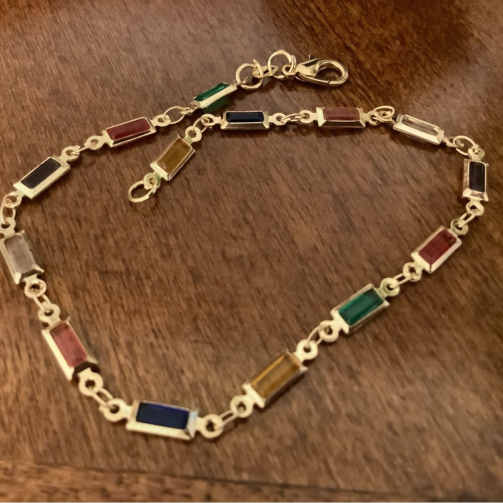 Isabella MultiColor CZ Stone Bracelet